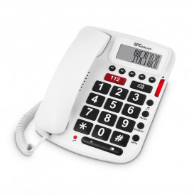 Telefono Fijo Teclas Grandes Comfort Numbers con ID