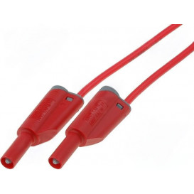 Cable de Pruebas con banana 36A 2m Rojo