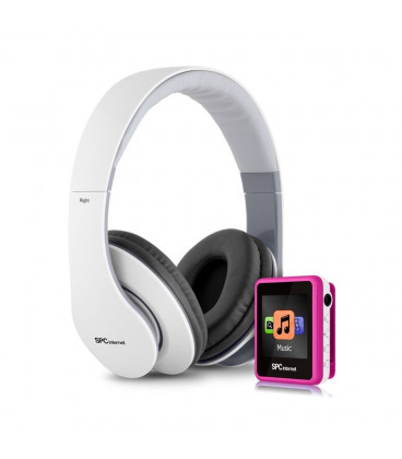 Reproductor MP4 4Gb Blanco 8234P + AURICULARES