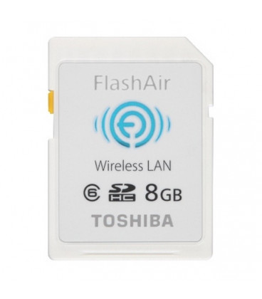 Tarjeta SDHC 8Gb WIFI FLASH AIR TOSHIBA