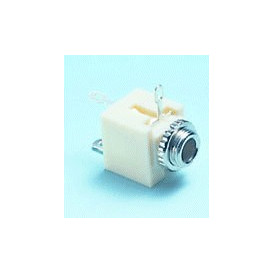 Conector JACK 3,5mm Hembra Stereo Chasis c/tuerca