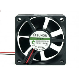 Ventilador 12Vdc 60x60x20mm 0,6W 2 cables Vapo Sunon