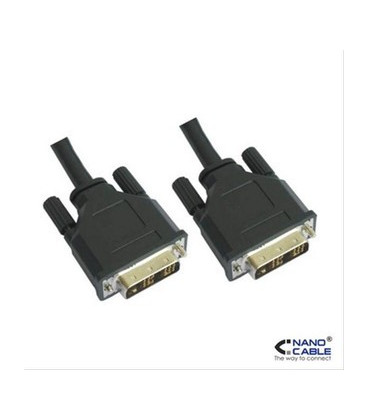 Cable DVI 18+1 Macho-Macho con filtros 2mts