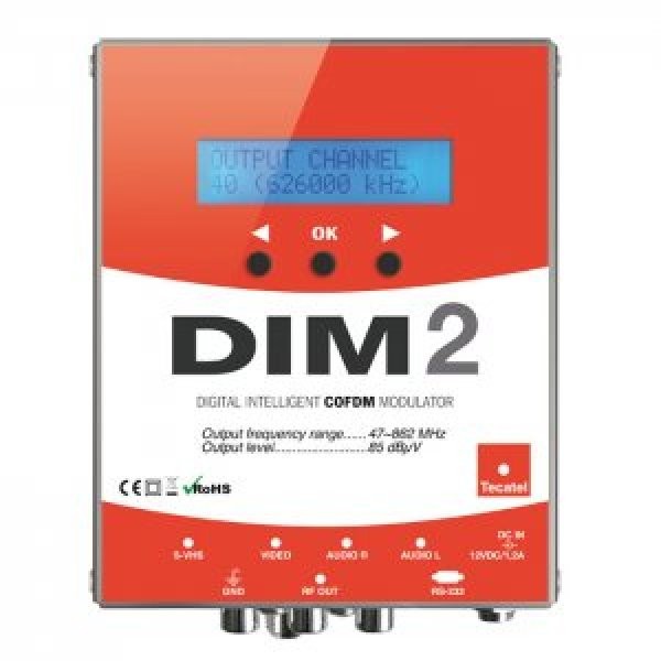 Desviación Chaqueta Puerto marítimo Modulador TV TDT Digital DIM2 – Expotronic