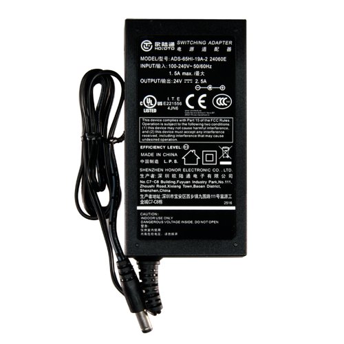 Alimentador Fijo 24Vdc 2,5Amp 60W 5,5x2,1mm