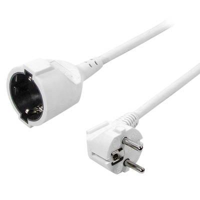 Prolongador Eléctrico  5m BLANCO SILVER