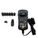 Alimentador Regulable Manual 9V-24Vdc 24W 1000mAh con 7 conectores PCE24-1000-UNI